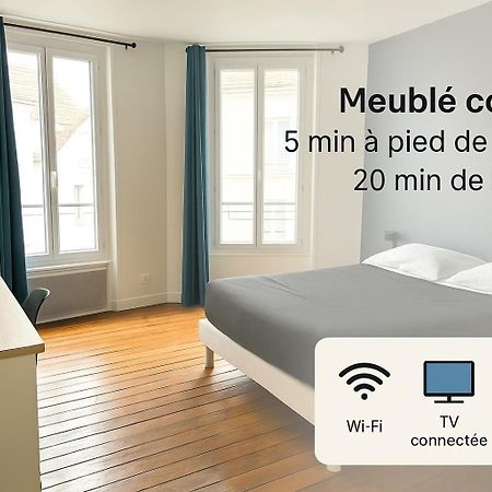 Appartement Maciet 2- Centre Ville Meaux-Gare-Disney Exterior photo